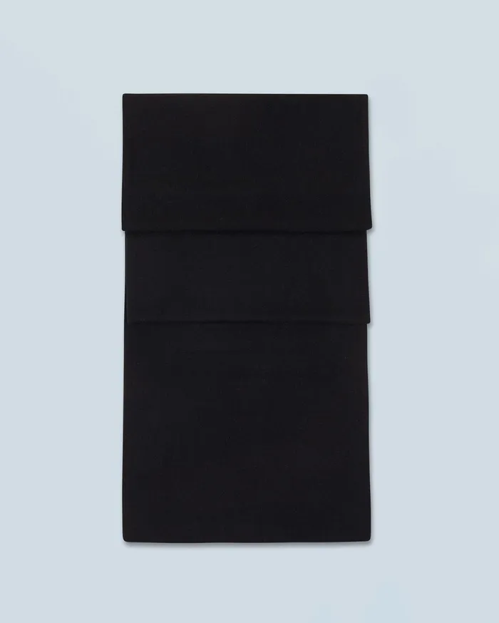 From Future Tote Bags Regular Basic Scarf Black