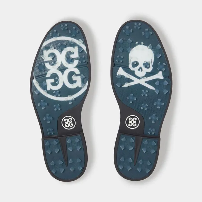 GFORE Golf Shoes Men GALLIVANTER DEBOSSED SKULL and TEES LEATHER GOLF SHOE Snowonyx