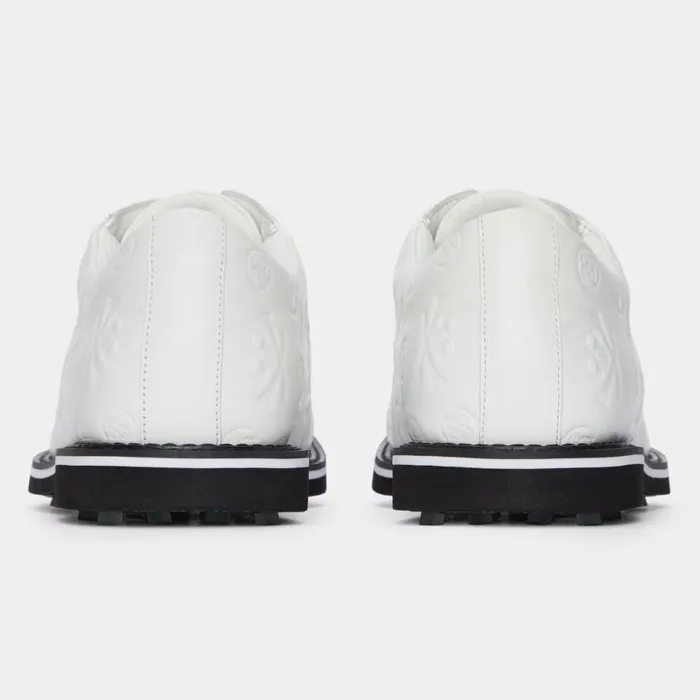 GFORE Golf Shoes Men GALLIVANTER DEBOSSED SKULL and TEES LEATHER GOLF SHOE Snowonyx