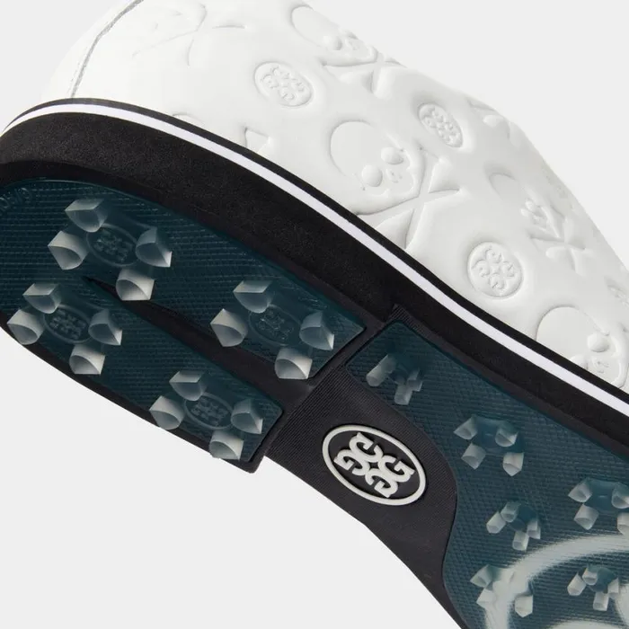 GFORE Golf Shoes Men GALLIVANTER DEBOSSED SKULL and TEES LEATHER GOLF SHOE Snowonyx