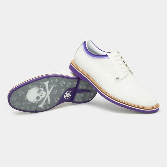 GFORE Golf Shoes Men GALLIVANTER PEBBLE GROSGRAIN GOLF SHOE Snow