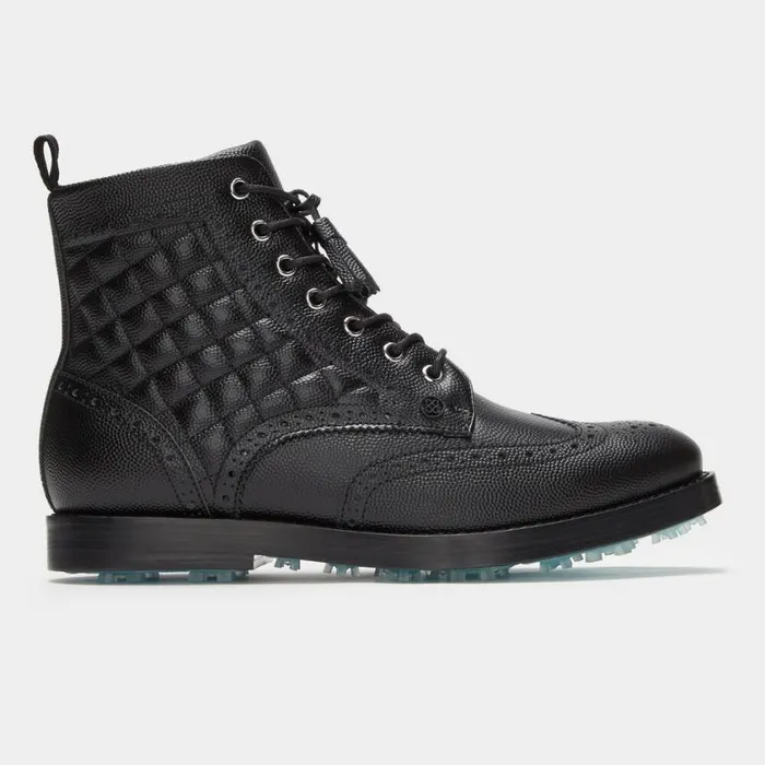 GFORE Golf Shoes Women GALLIVANTER QUILTED PEBBLE LEATHER LUXE SOLE GOLF BOOT Onyx GFORE Golf Shoes Women GALLIVANTER QUILTED PEBBLE LEATHER LUXE SOLE GOLF BOOT Onyx