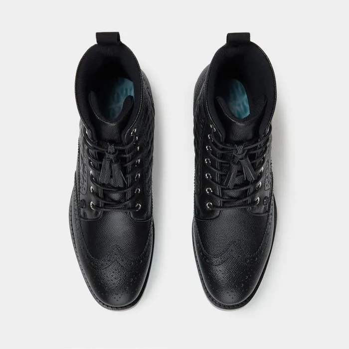 GFORE Golf Shoes Women GALLIVANTER QUILTED PEBBLE LEATHER LUXE SOLE GOLF BOOT Onyx GFORE Golf Shoes Women GALLIVANTER QUILTED PEBBLE LEATHER LUXE SOLE GOLF BOOT Onyx
