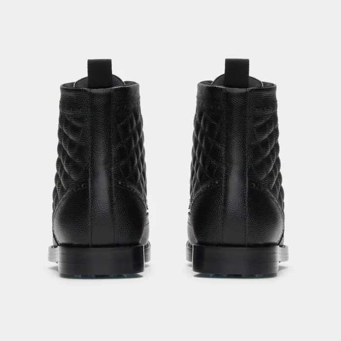 GFORE Golf Shoes Women GALLIVANTER QUILTED PEBBLE LEATHER LUXE SOLE GOLF BOOT Onyx GFORE Golf Shoes Women GALLIVANTER QUILTED PEBBLE LEATHER LUXE SOLE GOLF BOOT Onyx