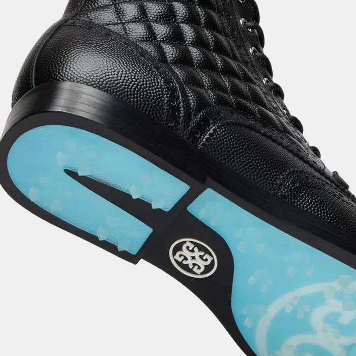 GFORE Golf Shoes Women GALLIVANTER QUILTED PEBBLE LEATHER LUXE SOLE GOLF BOOT Onyx GFORE Golf Shoes Women GALLIVANTER QUILTED PEBBLE LEATHER LUXE SOLE GOLF BOOT Onyx