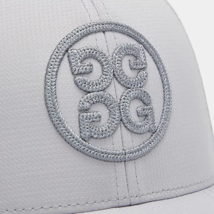 GFORE Hats Men PERFORATED CIRCLE G039S RIPSTOP SNAPBACK HAT Nimbus