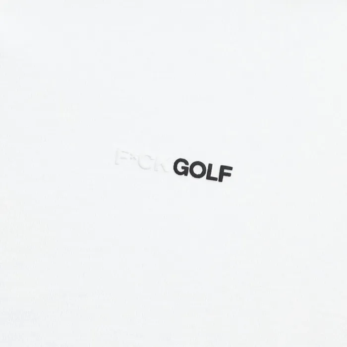 GFORE Hoodies and Tees Men FCK GOLF COTTON TEE Snow GFORE Hoodies and Tees Men FCK GOLF COTTON TEE Snow