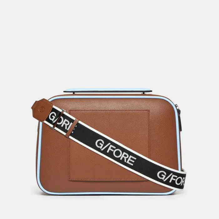 GFORE Luggage and Bags MenWomen LTD RELEASE EMBOSSED SMALL SUITCASE Espresso