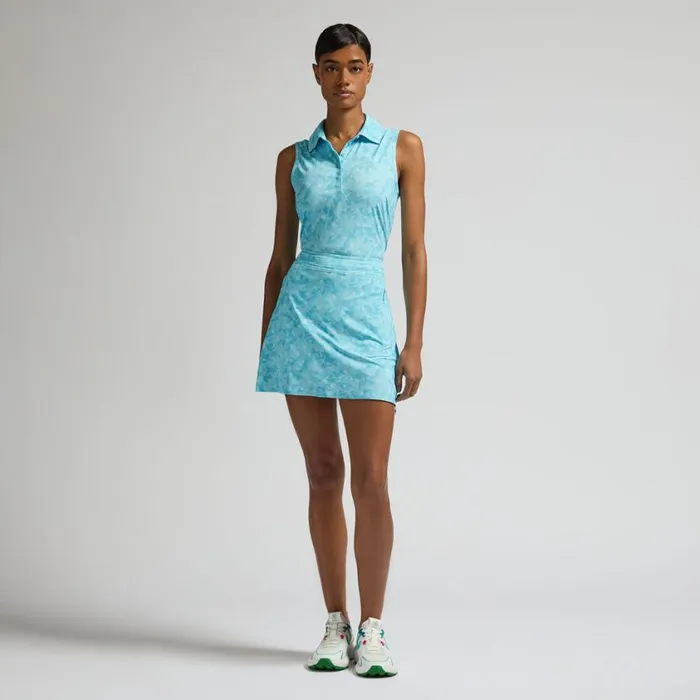 GFORE Polos and Shirts Women ICON CAMO SILKY TECH NYLON SLEEVELESS POLO Powder GFORE Polos and Shirts Women ICON CAMO SILKY TECH NYLON SLEEVELESS POLO Powder