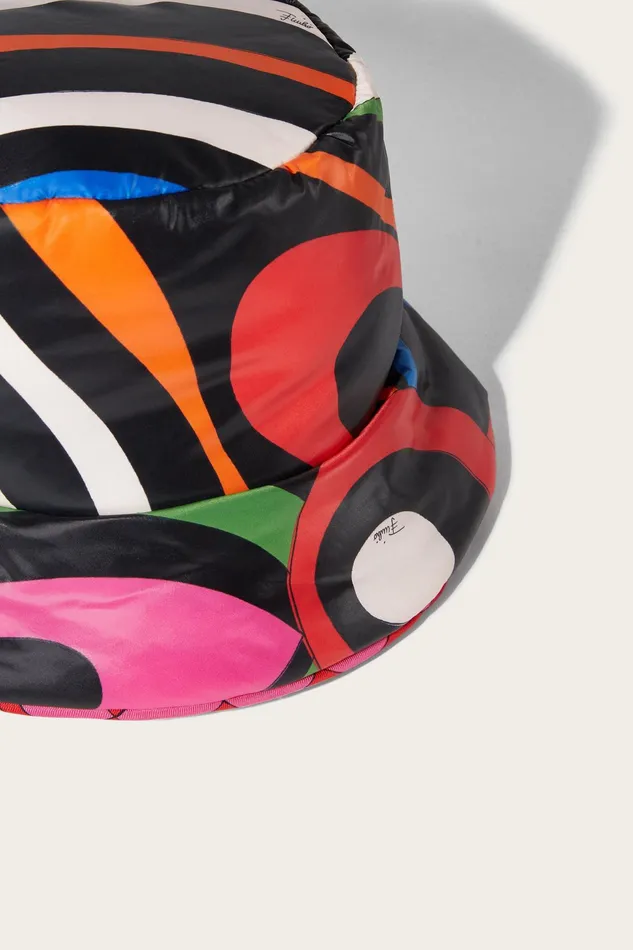 Hats And Hair Accessories Women PUCCI Marmo And GiardinoPrint Reversible Bucket Hat