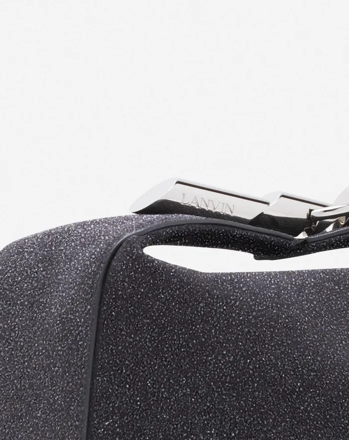 Haute Squence Clutch Bag In Suede Black Women Lanvin Mini Bags and Clutches