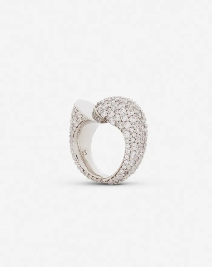 Haute Squence Rhinestone Ring Silvercrystal Women Lanvin Jewelry Haute Squence Rhinestone Ring Silvercrystal Women Lanvin Jewelry