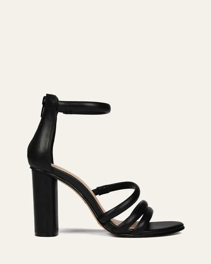 HIGH SANDALS jomercer Women Pippin high heel sandals black leather