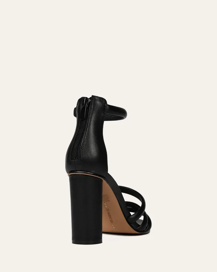 HIGH SANDALS jomercer Women Pippin high heel sandals black leather