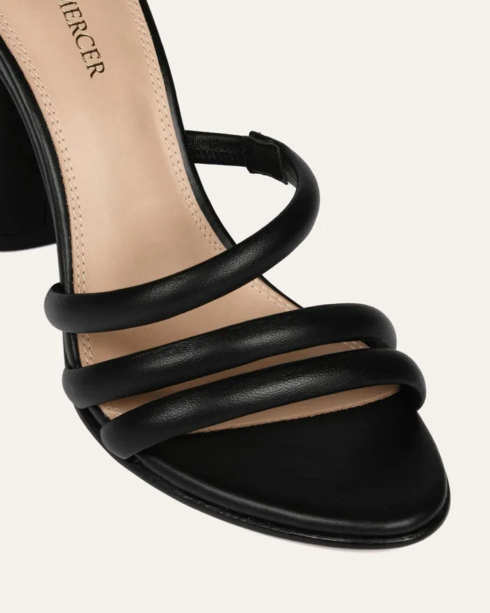 HIGH SANDALS jomercer Women Pippin high heel sandals black leather