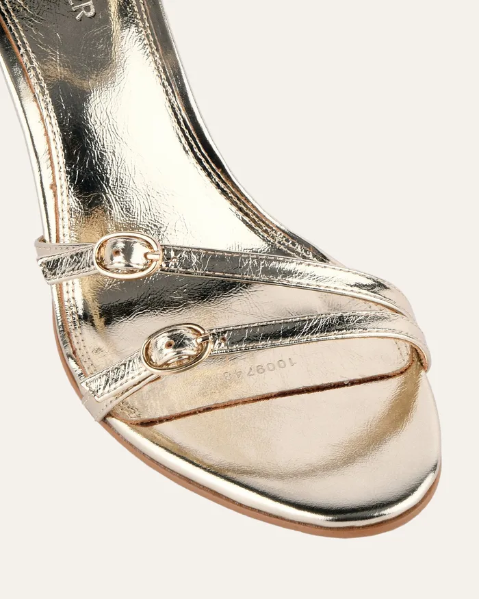 HIGH SANDALS Women Romy high heels gold leather jomercer HIGH SANDALS Women Romy high heels gold leather jomercer