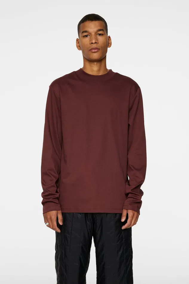 JLindeberg Ace Mock Neck Ls TShirt Men TShirts