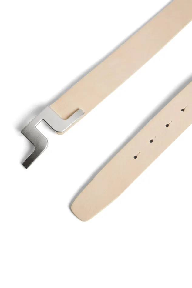 JLindeberg Bridger Nubuck Leather Belt Men Belts