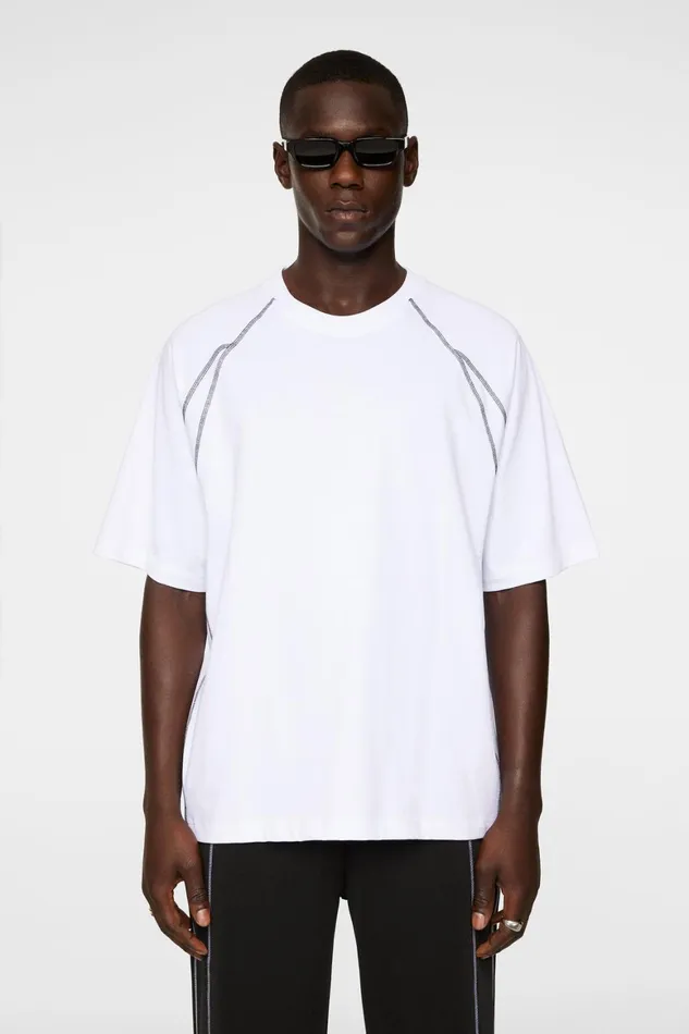 JLindeberg Corado Contrast Seam TShirt Men TShirts