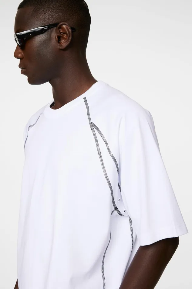 JLindeberg Corado Contrast Seam TShirt Men TShirts