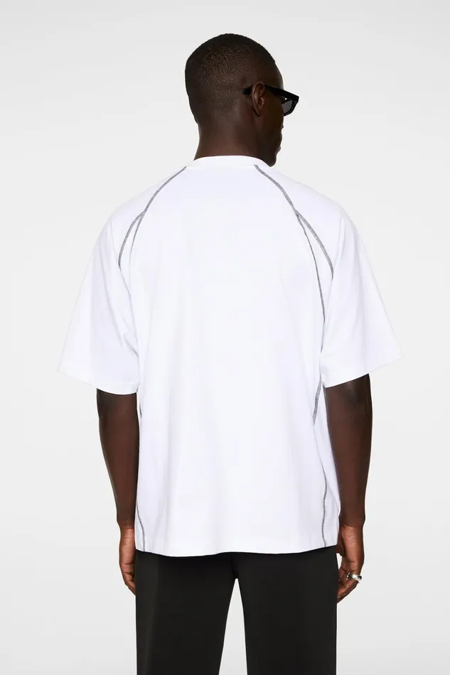 JLindeberg Corado Contrast Seam TShirt Men TShirts