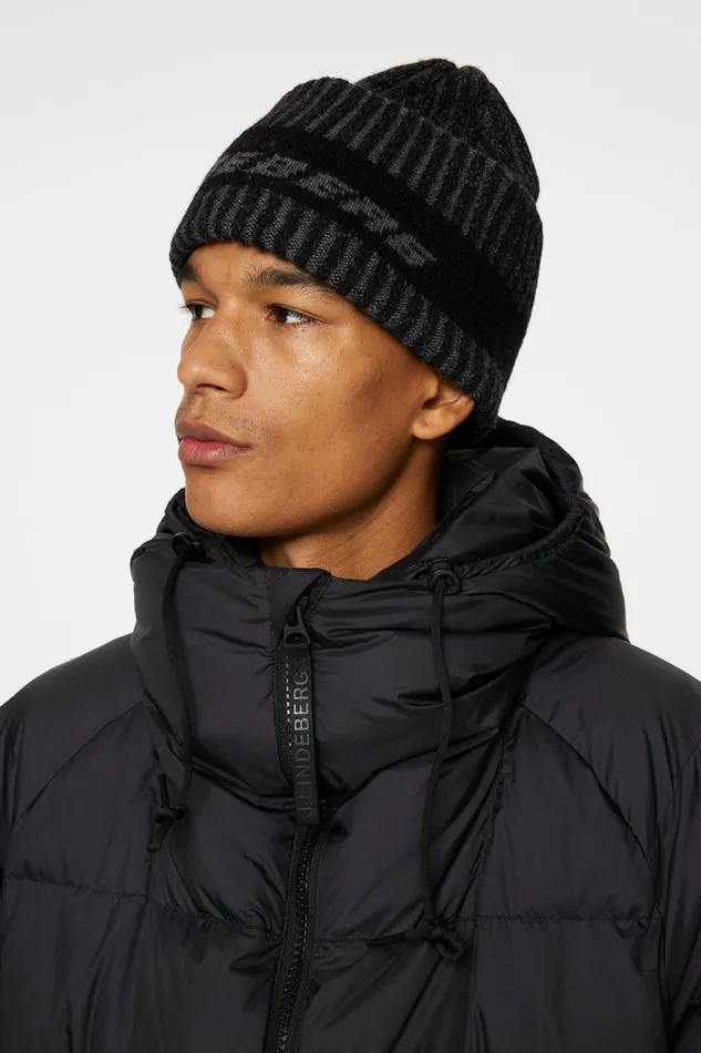JLindeberg Enso Plated Beanie Men Beanies