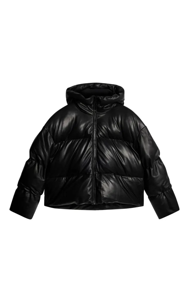 JLindeberg Jolene Leather Padded Jacket Women Jackets
