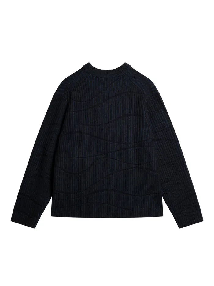 JLindeberg Ken Resonance Jacquard Crew Men Knitwear