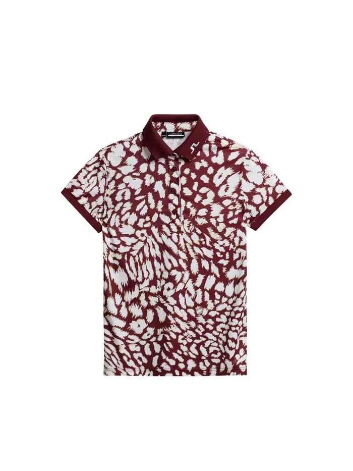 JLindeberg Tour Tech Print Polo Women Polo Shirts