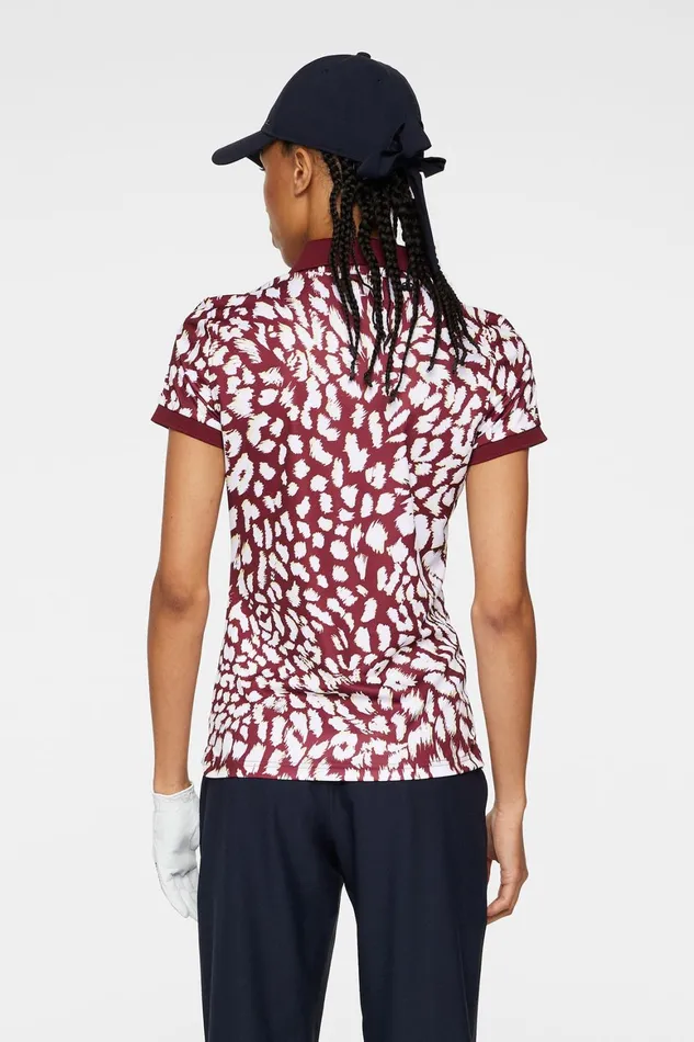 JLindeberg Tour Tech Print Polo Women Polo Shirts
