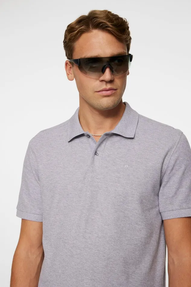 JLindeberg Troy Polo Shirt Seasonal Pique Men Polo Shirts