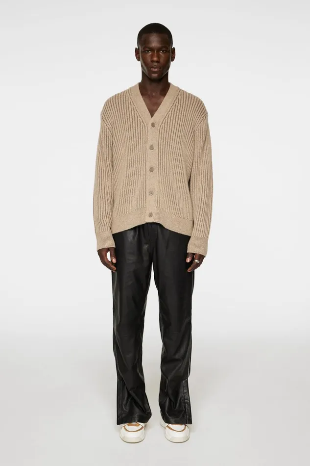 JLindeberg Twin Plated Knit Cardigan Men Knitwear