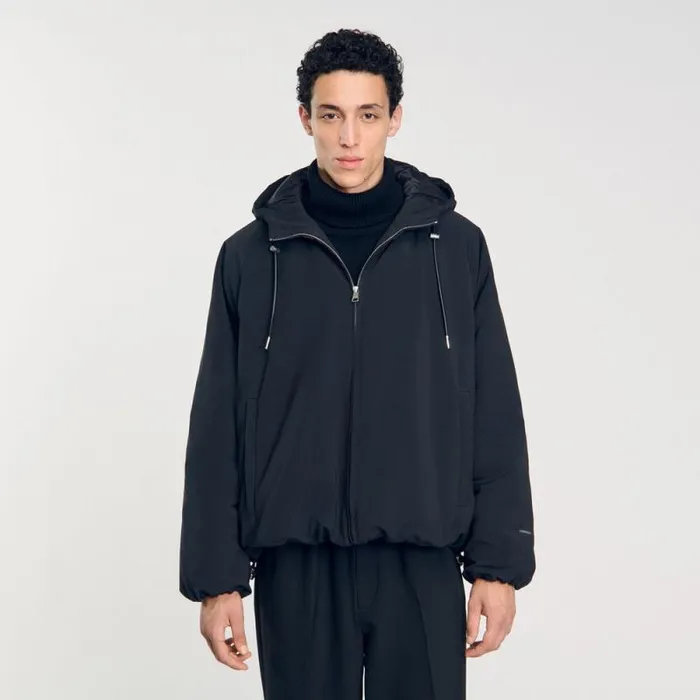 Jackets Men SANDRO Padded Jacket Black