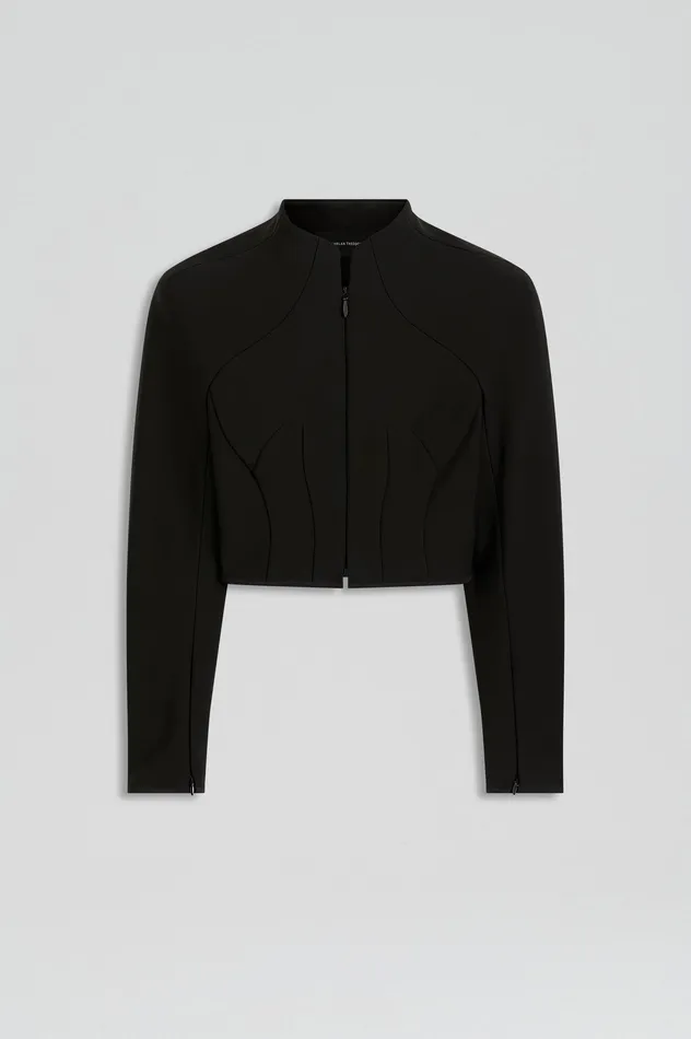 Jackets Scanlan Theodore Women MILANO ZIP JACKET BLACK