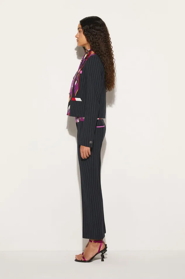 Jackets Women PUCCI IridePrint Pinstripe Jacket