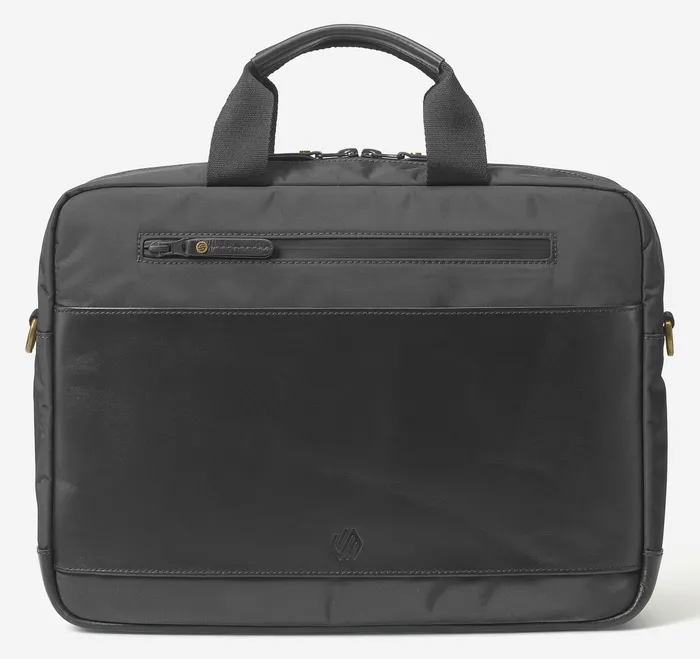 Johnston and Murphy Backpacks and Briefcases Men Hudson Waterproof Briefcase Black