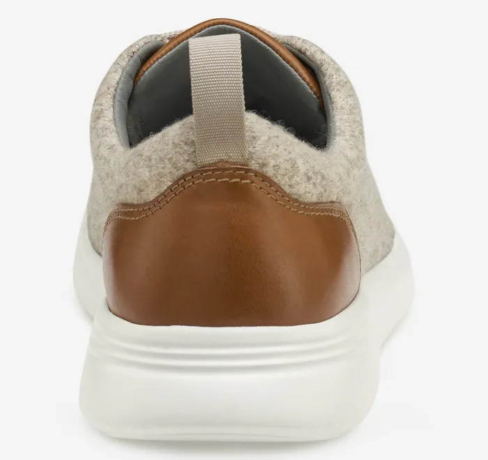 Johnston and Murphy Shoes Men Amherst Wool UThroat Taupe Wool