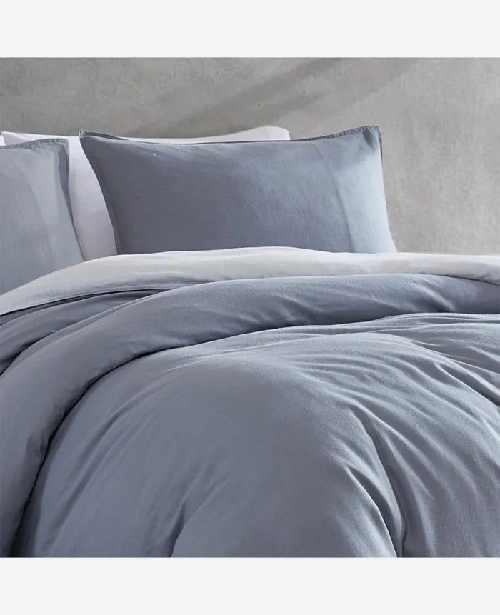 Kenneth Cole Bedding MenWomen Organic Cotton Grey Duvet Cover Set Grey Kenneth Cole Bedding MenWomen Organic Cotton Grey Duvet Cover Set Grey