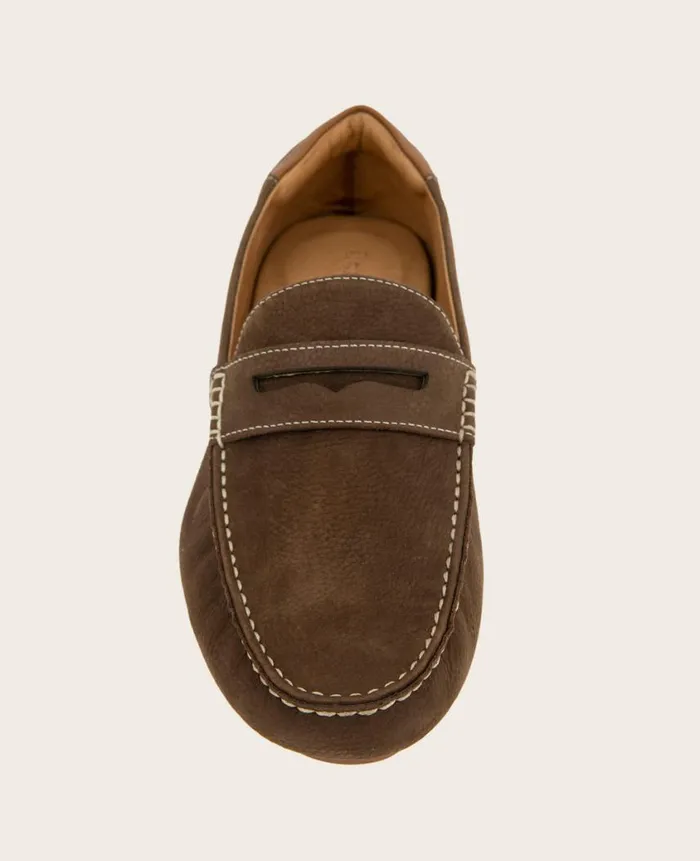 Kenneth Cole Loafers Men GENTLE SOULS 8211 Nyle Penny Driver Brown Kenneth Cole Loafers Men GENTLE SOULS 8211 Nyle Penny Driver Brown
