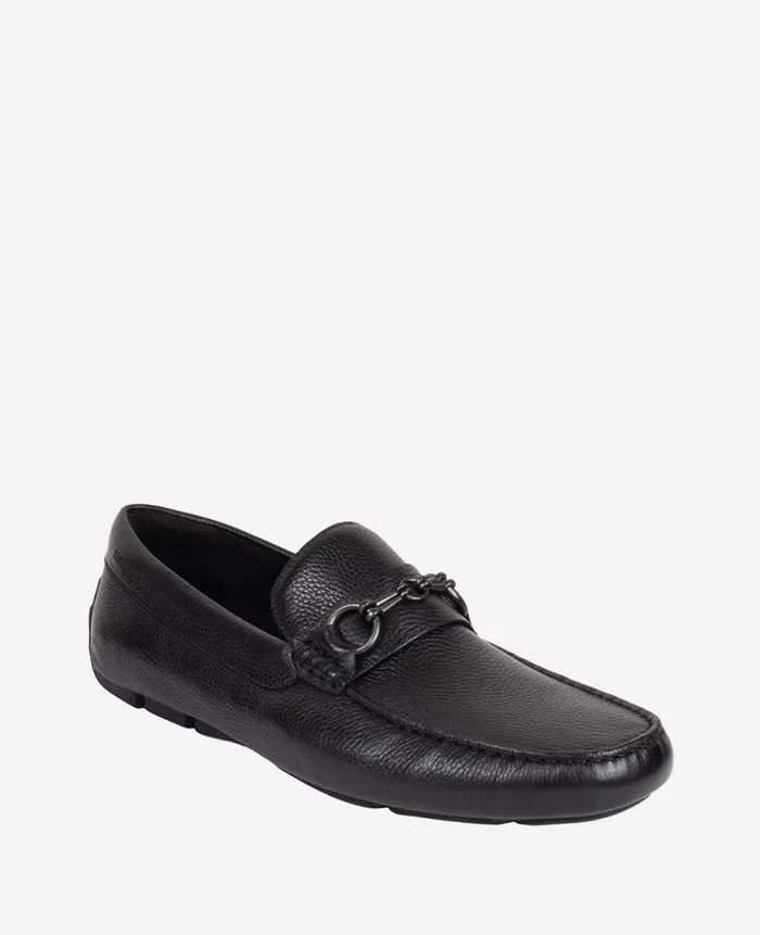 Kenneth Cole Loafers Men Theme Bit Detail Driver Black Kenneth Cole Loafers Men Theme Bit Detail Driver Black