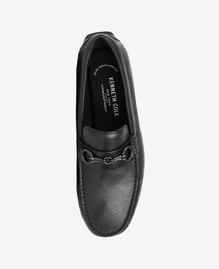Kenneth Cole Loafers Men Theme Bit Detail Driver Black Kenneth Cole Loafers Men Theme Bit Detail Driver Black