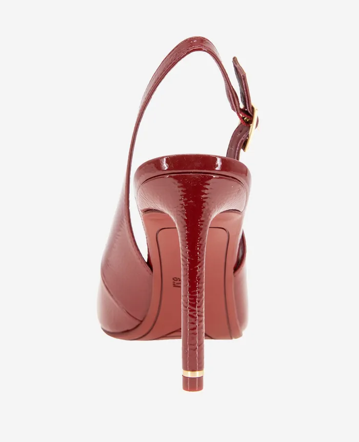 Kenneth Cole Pumps and Heels Women Quinnly Patent Slingback Heel Red