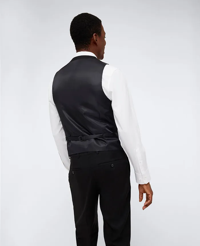 Kenneth Cole Suits and Suit Separates Men Ready Flex SlimFit Suit Separate Vest Black Kenneth Cole Suits and Suit Separates Men Ready Flex SlimFit Suit Separate Vest Black