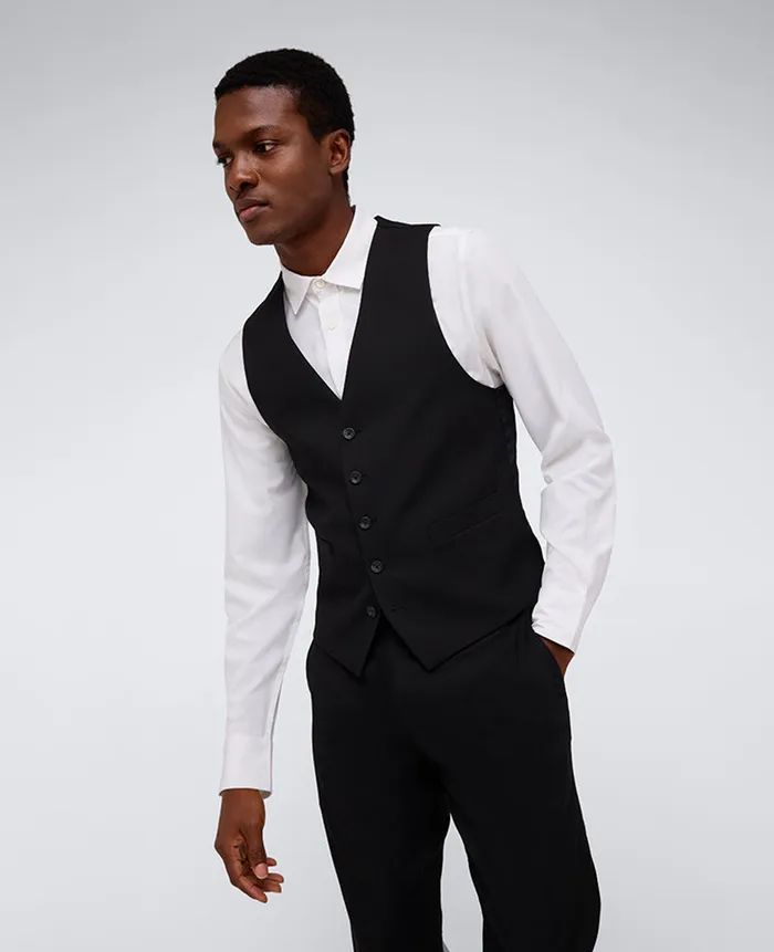 Kenneth Cole Suits and Suit Separates Men Ready Flex SlimFit Suit Separate Vest Black Kenneth Cole Suits and Suit Separates Men Ready Flex SlimFit Suit Separate Vest Black