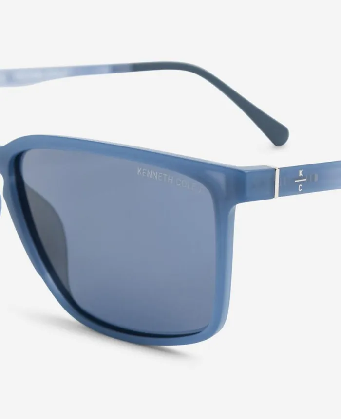 Kenneth Cole Sunglasses MenWomen Ultem Unisex Sunglasses Blue Kenneth Cole Sunglasses MenWomen Ultem Unisex Sunglasses Blue