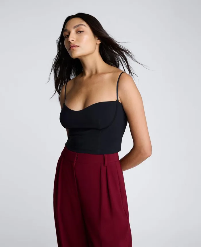 Kenneth Cole Tops Women Bustier Cami Black Kenneth Cole Tops Women Bustier Cami Black