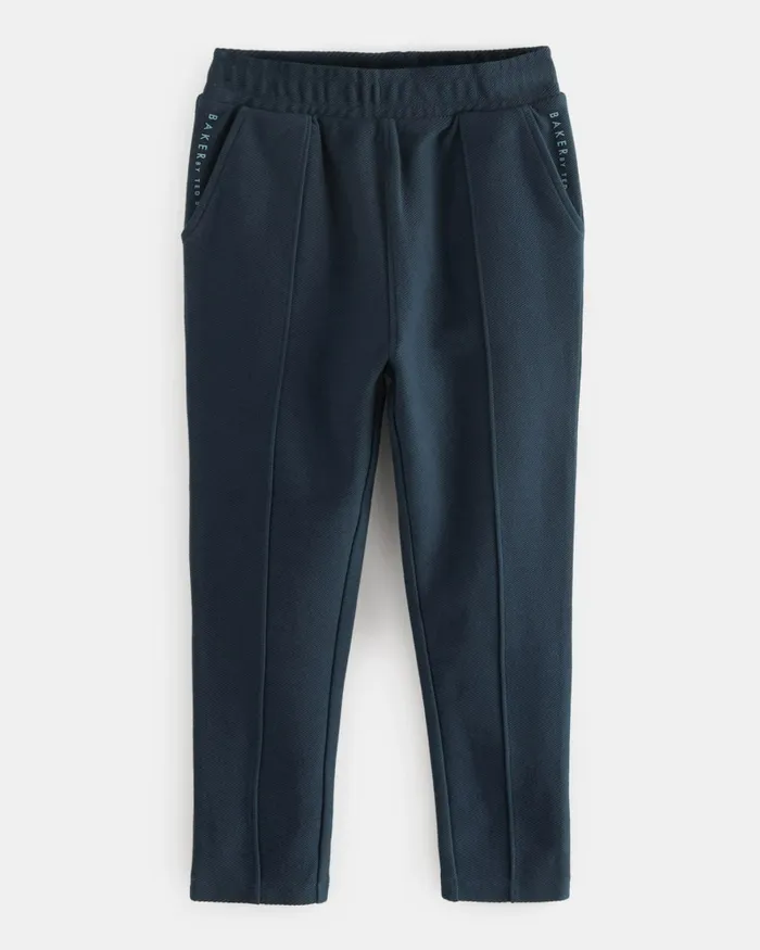 Kids CATURIX 8211 Pintuck Twill Trousers Navy Ted Baker Older Boys
