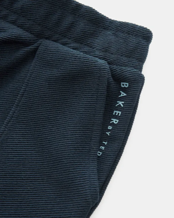 Kids CATURIX 8211 Pintuck Twill Trousers Navy Ted Baker Older Boys