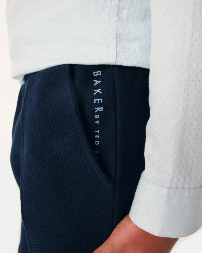 Kids CATURIX 8211 Pintuck Twill Trousers Navy Ted Baker Older Boys