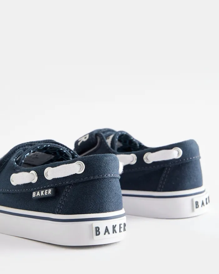 Kids CHAVDAR 8211 Branded Strap Boat Shoes Navy Ted Baker Younger Boys Kids CHAVDAR 8211 Branded Strap Boat Shoes Navy Ted Baker Younger Boys